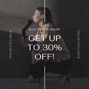 Shop Now To Receive 30% off